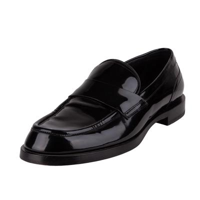 Dolce & Gabbana Size 12 Black Leather Loafers