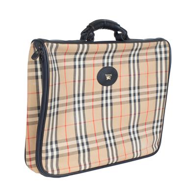 Burberrys Vintage Nova Check Travel Bag