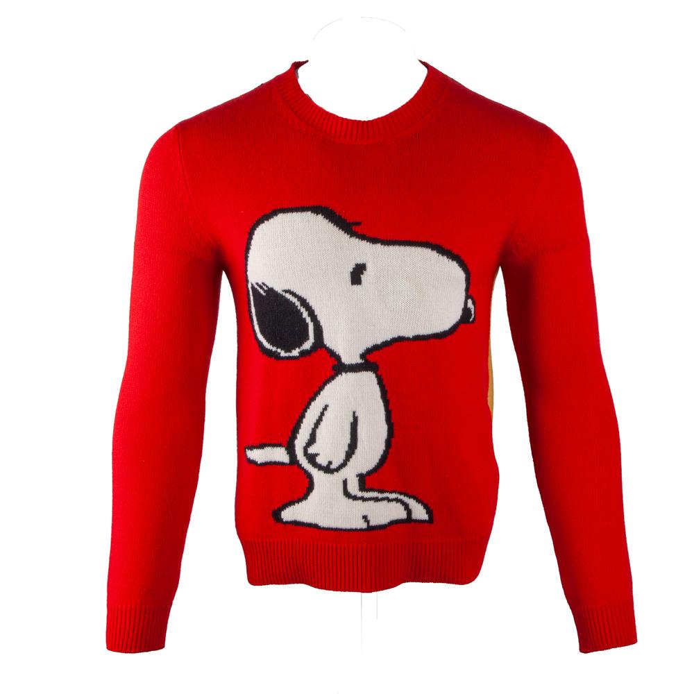 Gucci Size Medium Red Snoopy Sweater
