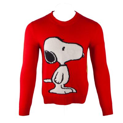 Gucci Size Medium Red Snoopy Sweater