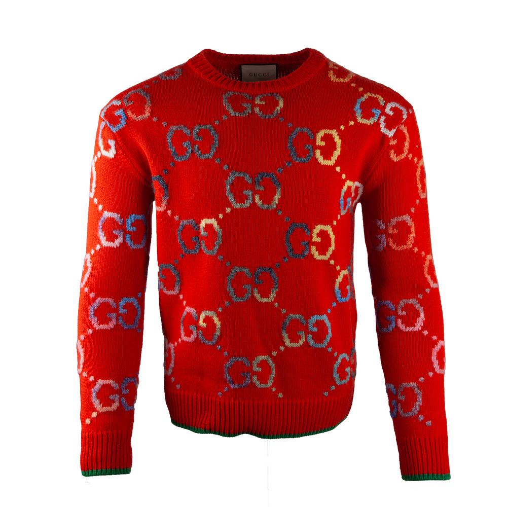 Gucci Size Medium Orange Sweater