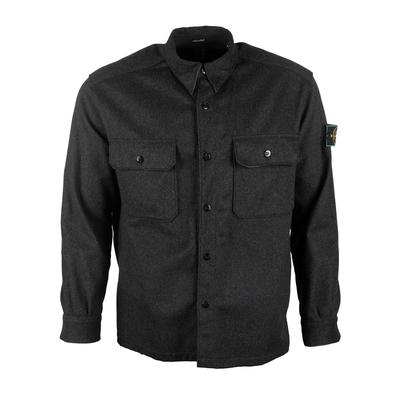 Stone Island Size Large Solid Overshirt