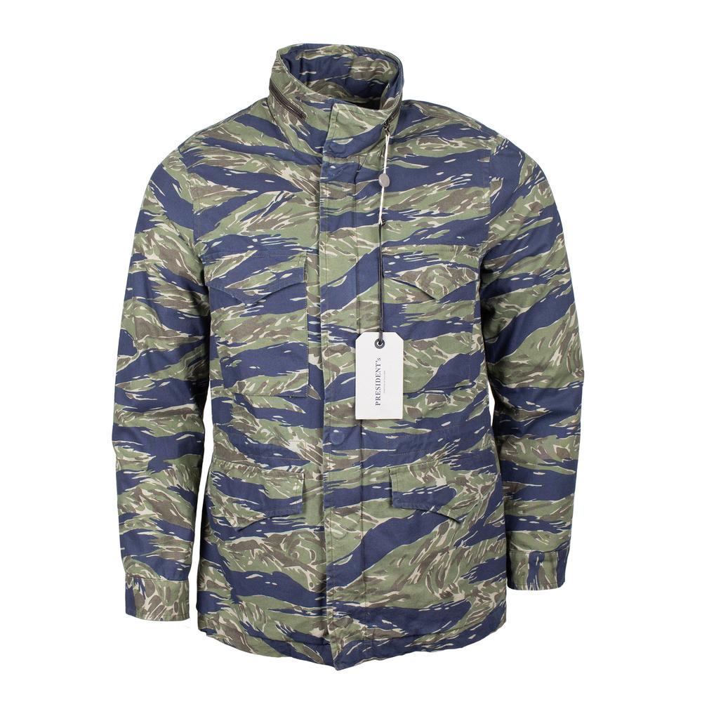 Presidents Camo Size Medium Field Jacket