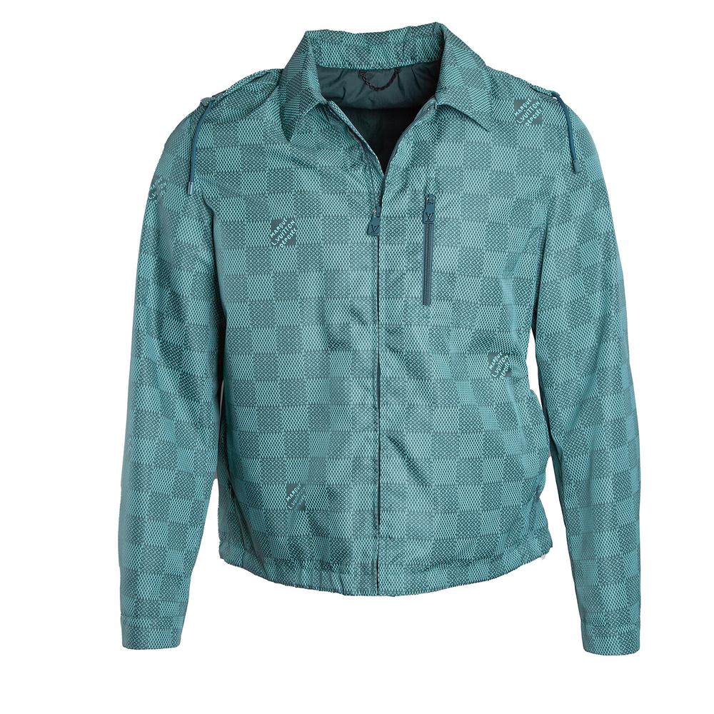 Louis Vuitton Size Large Damier Marque Deposse Jacket