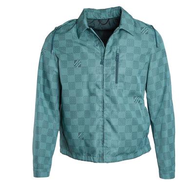 Louis Vuitton Size Large Damier Marque Deposse Jacket 