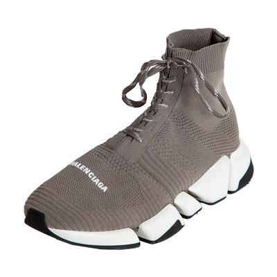 Balenciaga Size 43 Grey Sock Sneakers 