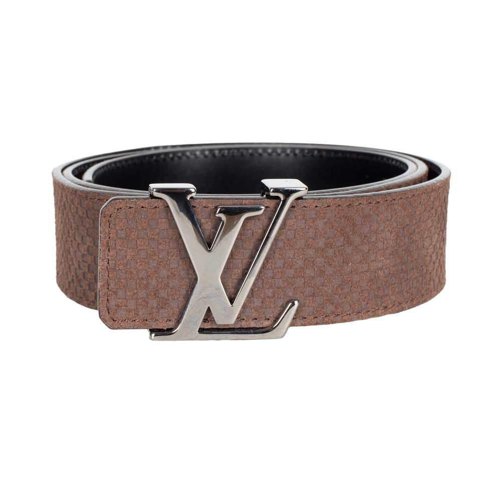 Louis Vuitton Mini Damier Size 40 Lv Initiales Belt