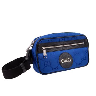 Gucci Blue Monogram Belt Bag