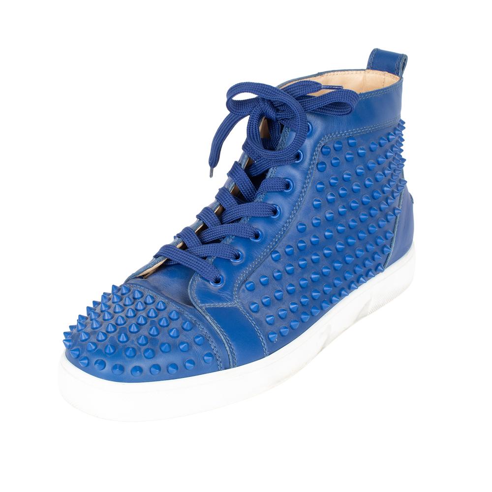 Christian Louboutin Louis Spikes Size 44 High- Top Sneakers