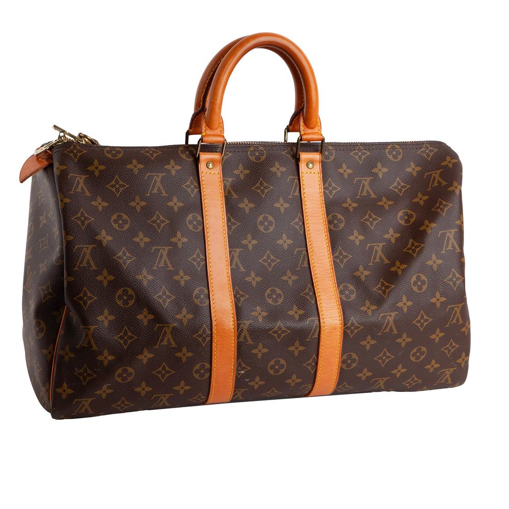 Louis Vuitton Brown Monogram Duffle Bag