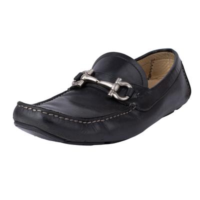 Ferragamo Size 42 Black Loafers