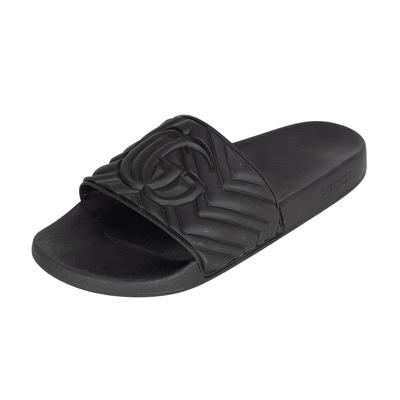 Gucci Matelassé Size 13 Rubber Slides