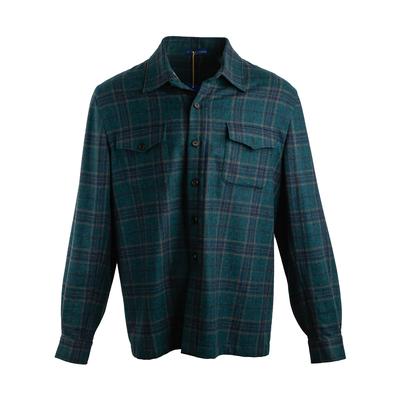 Castangia Blue Khakis Long Sleeve Shirt 