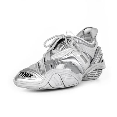  Balenciaga Size 38 Grey Tyrez Sneakers