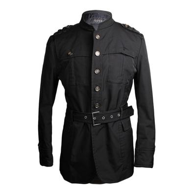 Gucci Size 50 Belted Military Jacket 