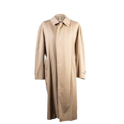 Burberry Size XL Tan Trench Coat