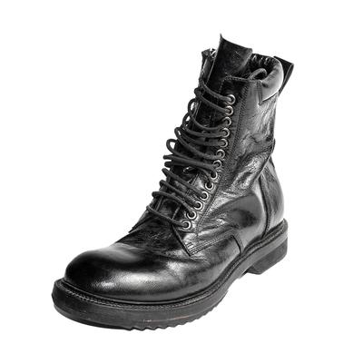 Rick Owens Size 8.5 Black Combat Boot