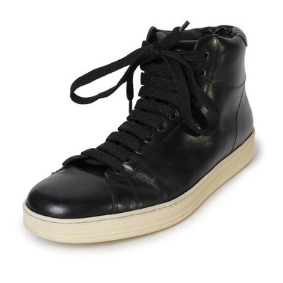 Tom Ford Size 10 Leather High Tops