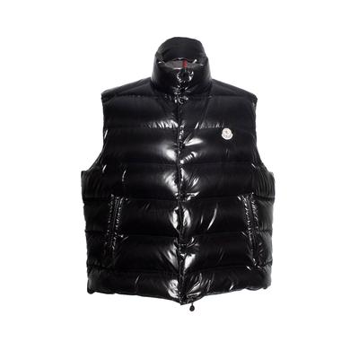 Moncler Size Large Black Puffer Vest 