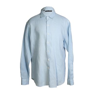 Ralph Lauren Size XL Linen Long Sleeve Button Down Shirt
