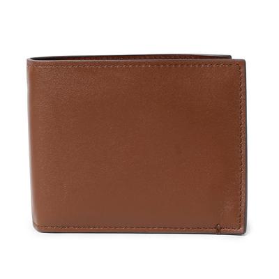 Tiffany & Co. Brown Leather Bifold Saddle Wallet