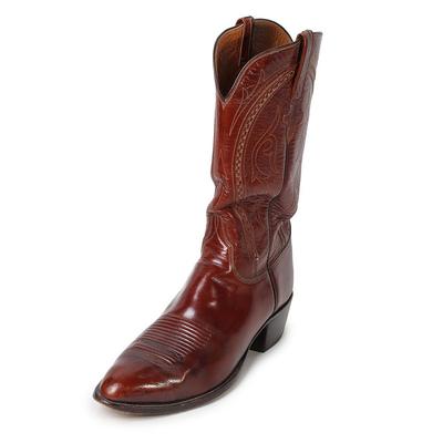 Lucchese Size 13 Brown Vintage Western Boots