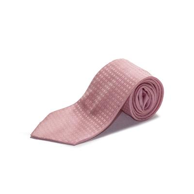  Hermes Pink Silk Tie 