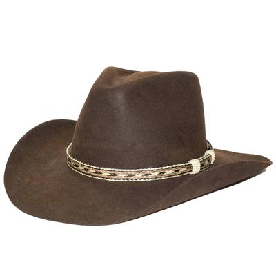 Stetson Size 7.375 Brown Fur Felt Hat