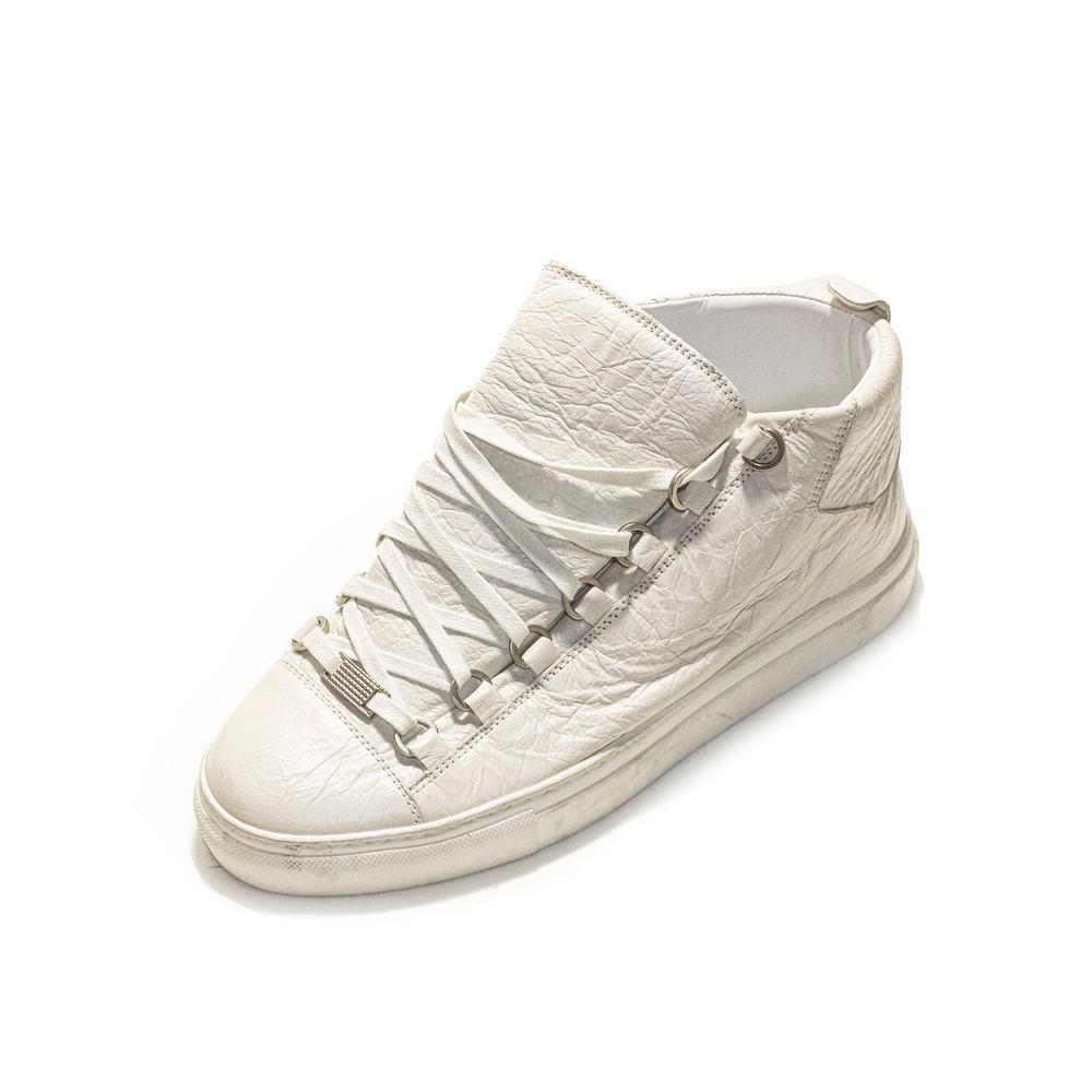  Balenciaga Size 39 Off- White Sneakers