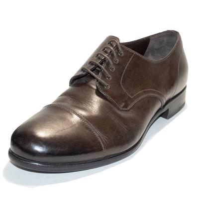 Prada Size 8.5 Brown Leather Shoes