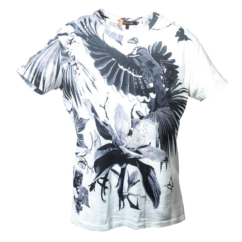  Roberto Cavalli Size Large Short Sleeve Shirt