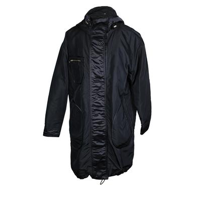 Belstaff Size 46 Navy Nylon Winter Coat