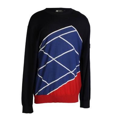 Z Zegna Size XL Abstract Sweater