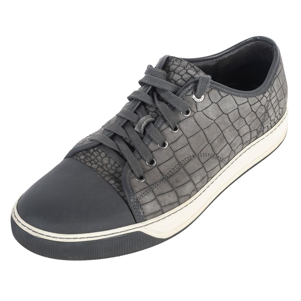  Lanvin Size 9 Grey Sneakers