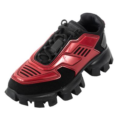 Prada Size 7 Red Cloudburst Thunder Sneakers