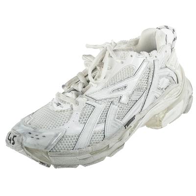 Balenciaga Size 12 Off White Runner FR41 Sneakers