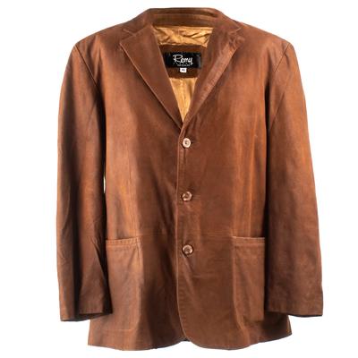 Remy Leather Size 42 Tan Suede Jacket