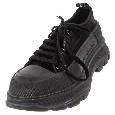 Alexander McQueen Size 8.5 Black Platform Sneakers