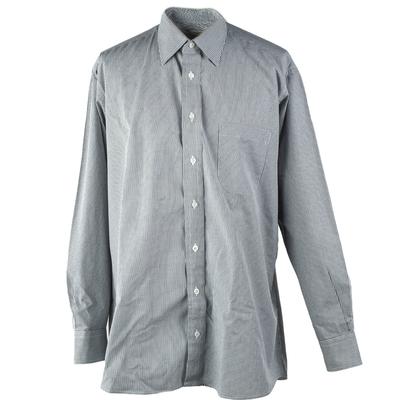 Burberry Size 17-17.5 Grey Dress Shirt 