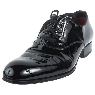 Tom Ford Size 10 Patent Leather Black Tuxedo Shoes