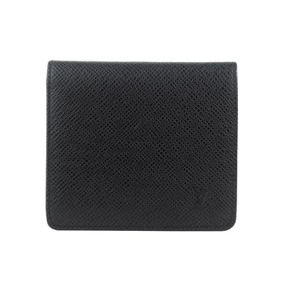 Louis Vuitton Black Leather Wallet 