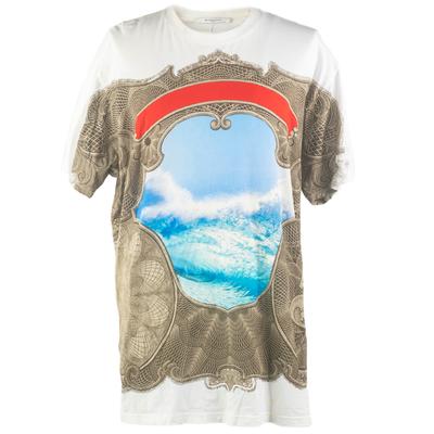Givenchy Size Large Printed Short Sleeve Tee 
