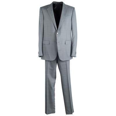 Ermenegildo Zegna Size 42 Grey 2 Piece Suit Set 