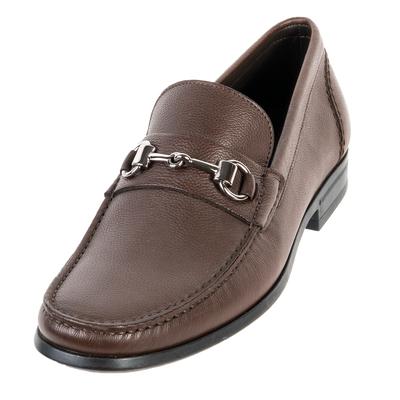 Monte Rosso Size 8 Brown Leather Loafers
