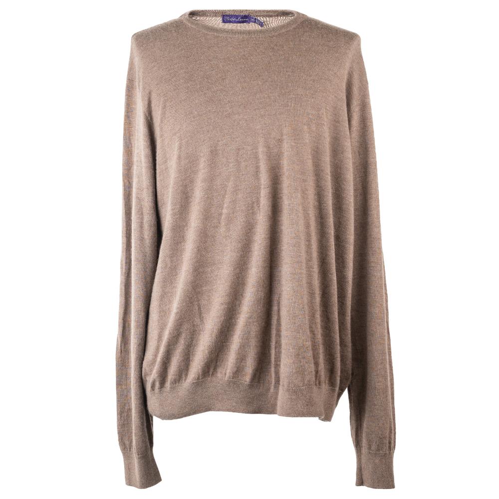  Ralph Lauren Size Xxl Brown Cashmere Sweater