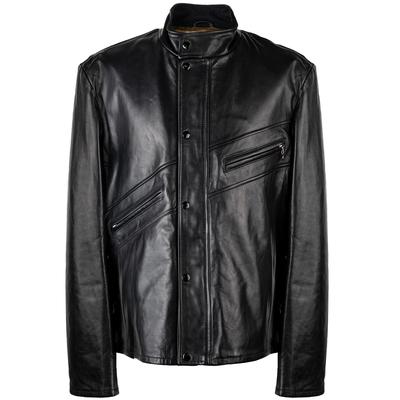 What Comes Around Goes Around Size XXL Black Leather Jacket