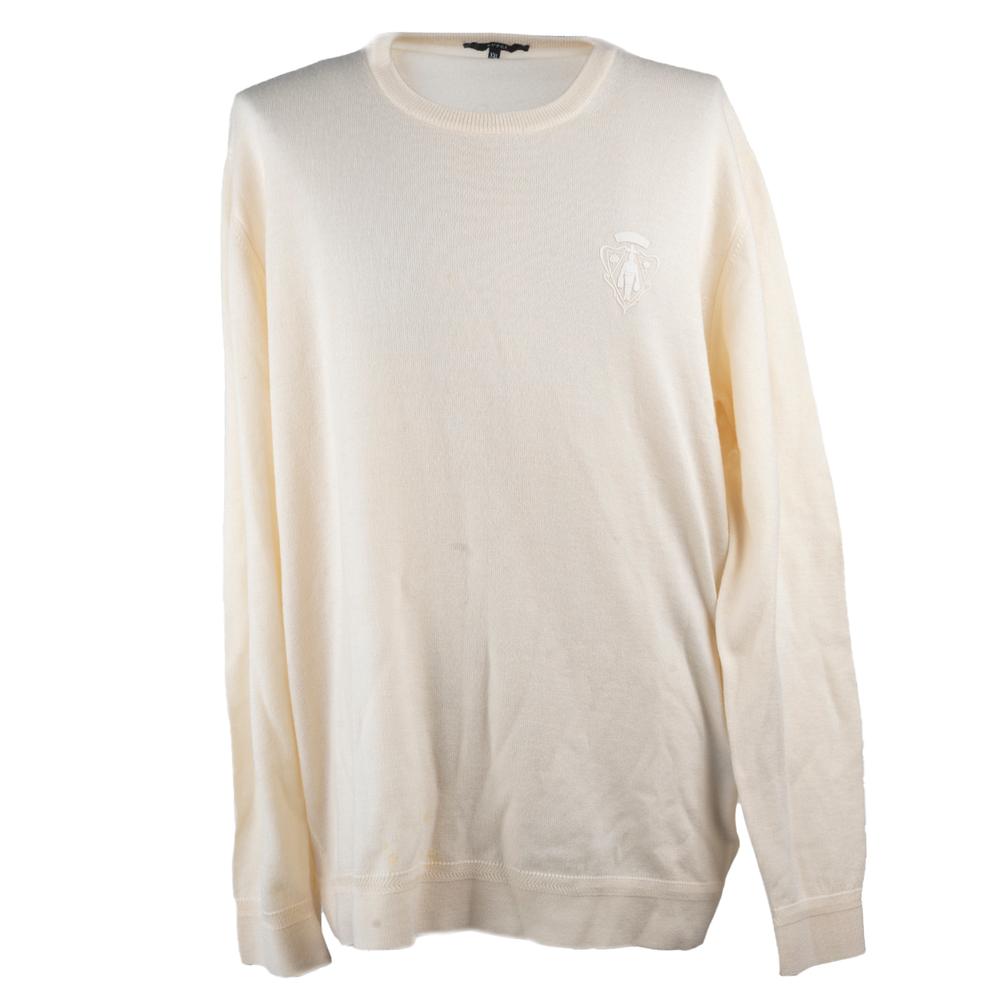  Gucci Size Xxl Off White Wool Sweater