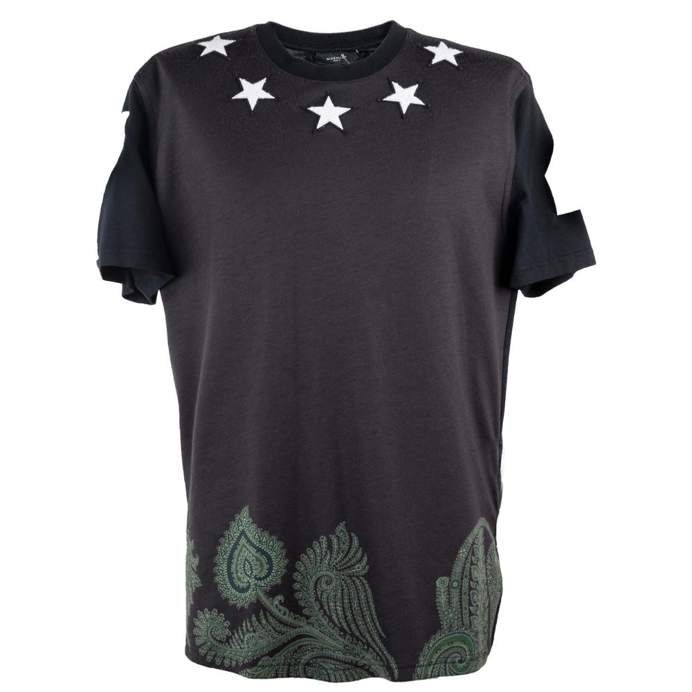  Givenchy Size Xl Black Star Tee