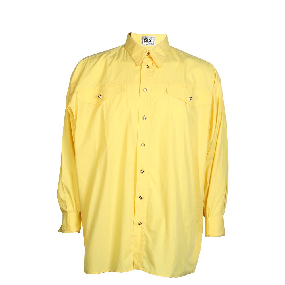  Versace Size Xl Long Sleeve Button Up Shirt