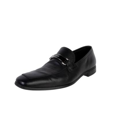 Prada Size 8 Black Loafers
